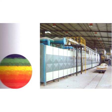 1380 ° C gas temperature tunnel kiln pigment 32m