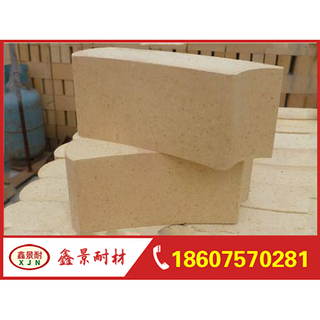 Curved refractory bricks